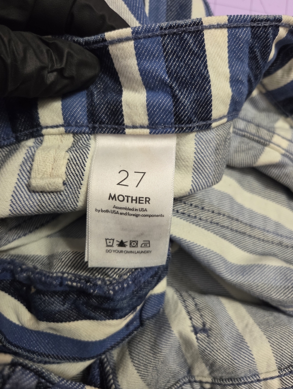 Mother Denim Patch Pocket Twister Sneak Flare Wide Leg Jeans ( Used) - Picture 7 of 10